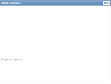 Tablet Screenshot of diegosimancas.com